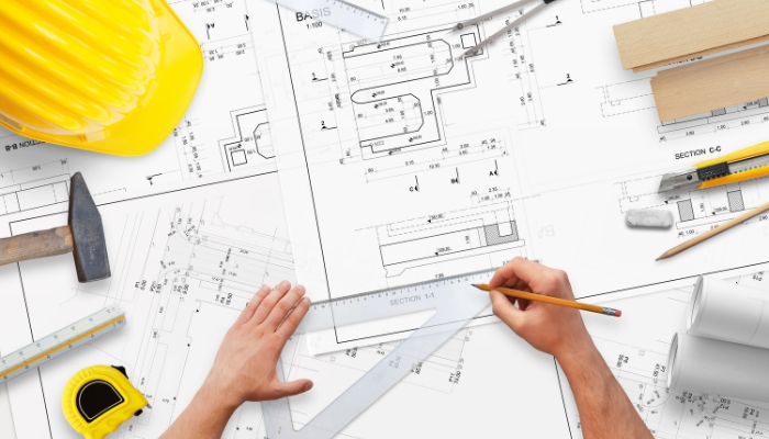 Planificación y diseño eficiente en la construcción de casas
