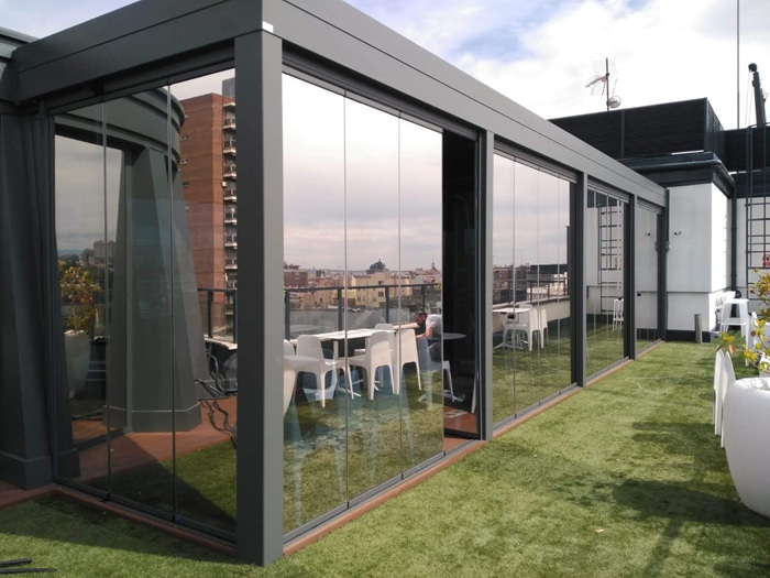 Qué son exactamente las cortinas de cristal